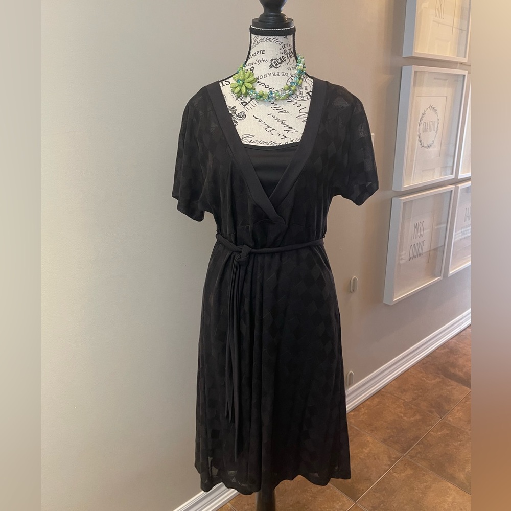 Mexx 2 Piece Chocolate Brown Dress